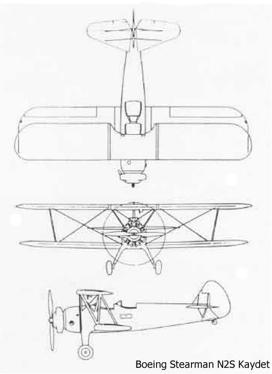 PT-13/N2S-3 PT-17/N2S-5 Kaydet USAAF & USN Primary Trainer